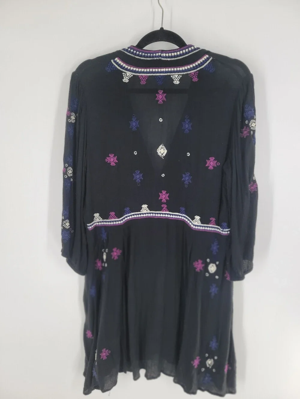 Free People Black Stargazer Dress Size L